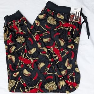 Marvel Deadpool Men's Sleep Pants With Pockets, Size XLarge(40-42), New With Tag